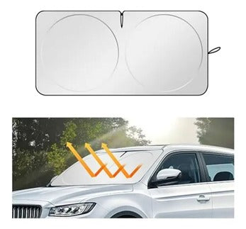 Parasol Plegable para Carro: el carro fresco aunque lo dejes parqueado al sol
