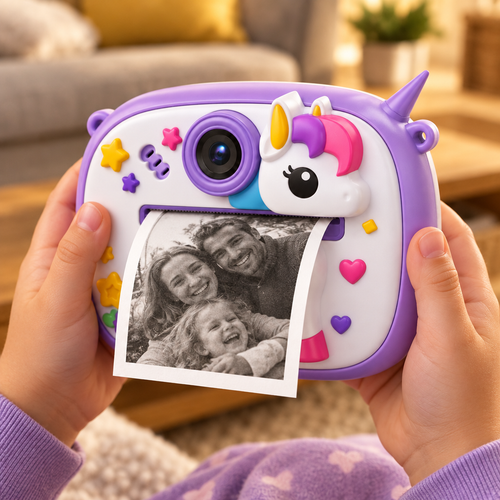 La foto sale impresa en segundos